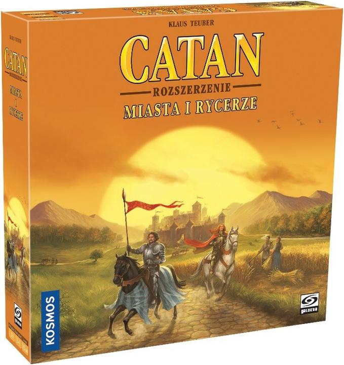 Actual product image Galakta Gra Catan Miasta i Rycerze