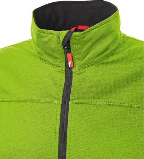 Image du produit Magni Veste polaire Tech vert/noir chiné Gr. S Fortis Elements (S)