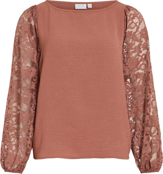 Immagine prodotto Vila VIJOSA Spitzen Oberteil mit langen Ärmeln (40)