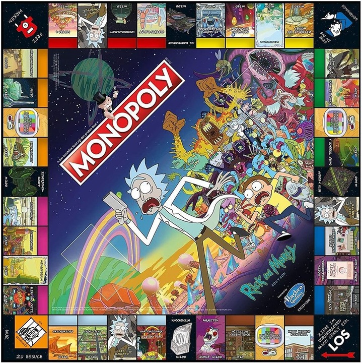 Productafbeelding Hasbro Monopoly Rick Morty (Duits)