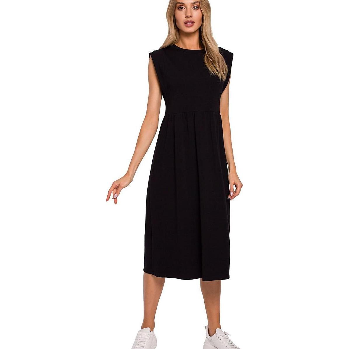 Made of Emotion, Damen, Kleider, Alltagskleid Moe, Schwarz, (S)