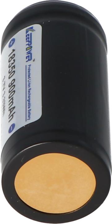 Actual product image Keeppower 18350 (1 pcs., 18350, 900 mAh)