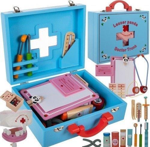 Image du produit Kruzzel Petit kit de médecin - Bois 19869