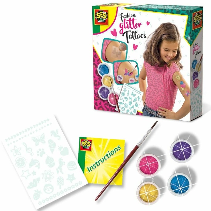 Produktbild Ses Fashion Glitter Tattoos