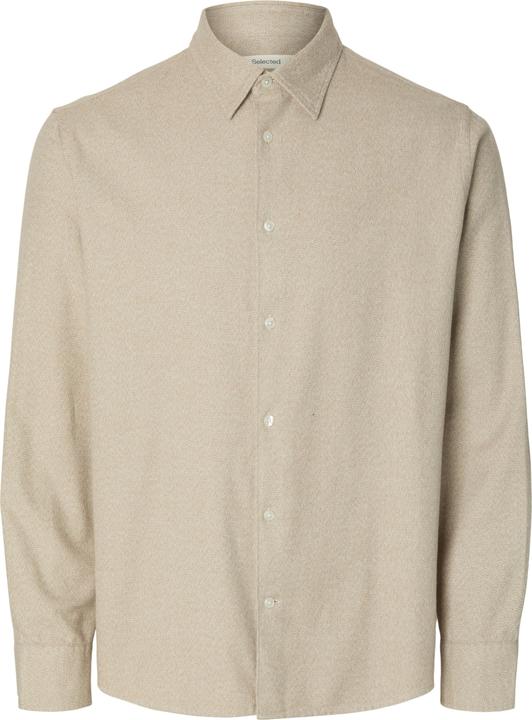 Selected Homme Slhregnoah Brushed Twist Shirt Ls Noos