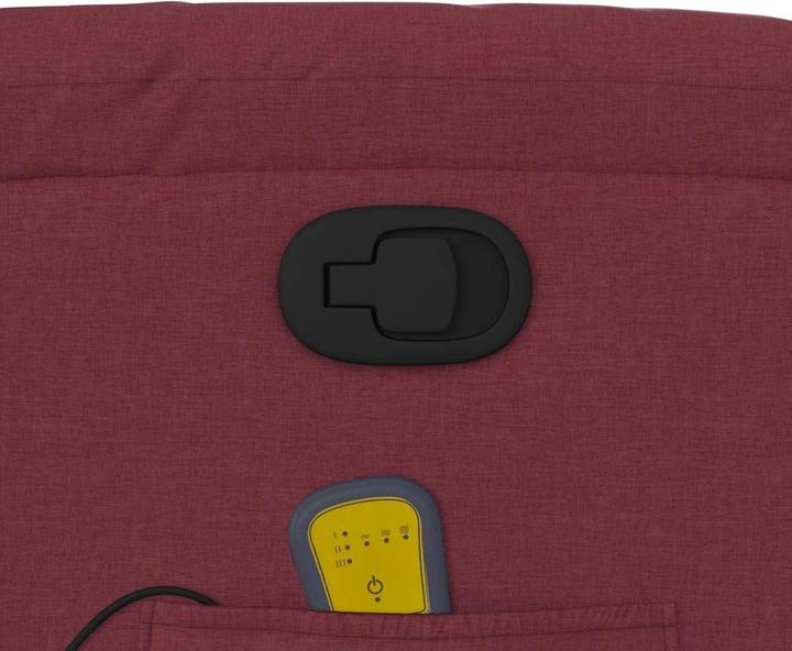 Actual product image VidaXL Massage chair with stand-up aid fabric