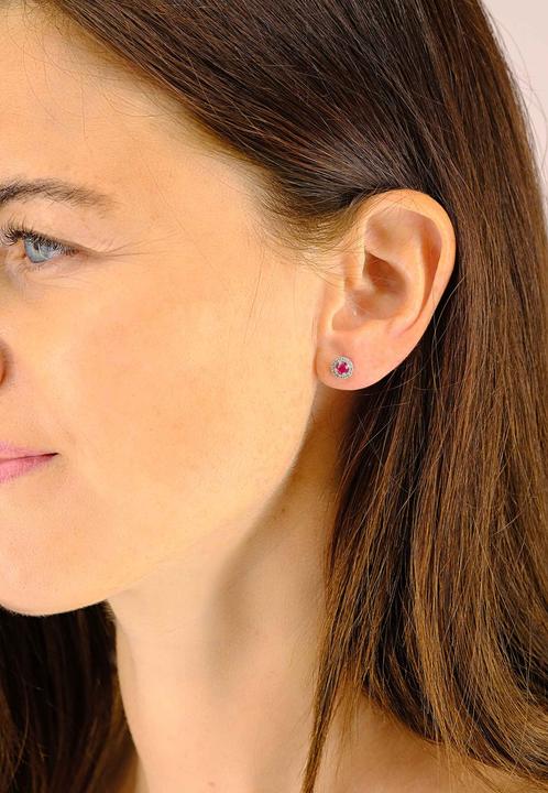 Actual product image Muau Stud earrings (750/18 K Gold)