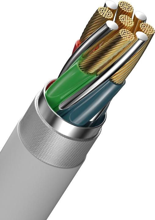 Produktbild Devia Kabel Kintone USB-C - USB-C 1,0 m 3A weiss (1 m, 18 W)