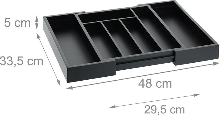 Actual product image Relaxdays Cutlery tray