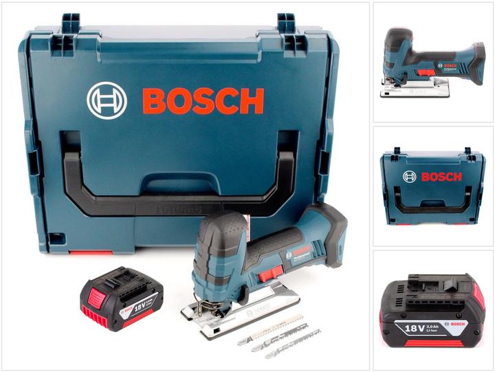 Bosch Professional Bosch GST 18 V-LI S Battery jigsaw 18V + 1x battery 3.0Ah + L-Boxx - without charger