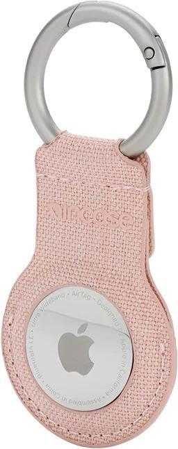 Actual product image Incase Key Clip with Woolenex for AirTag - Blush Pink
