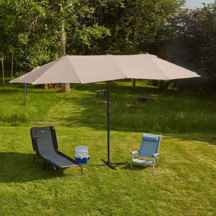 Image du produit Relaxdays Parasol double (2.70 m)