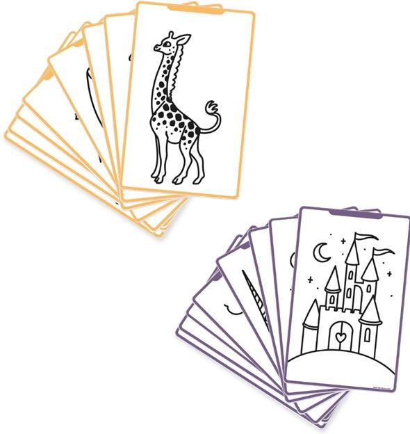 Produktbild Kidywolf Nachfüllpack Märchen und Tiere zu Designtafel