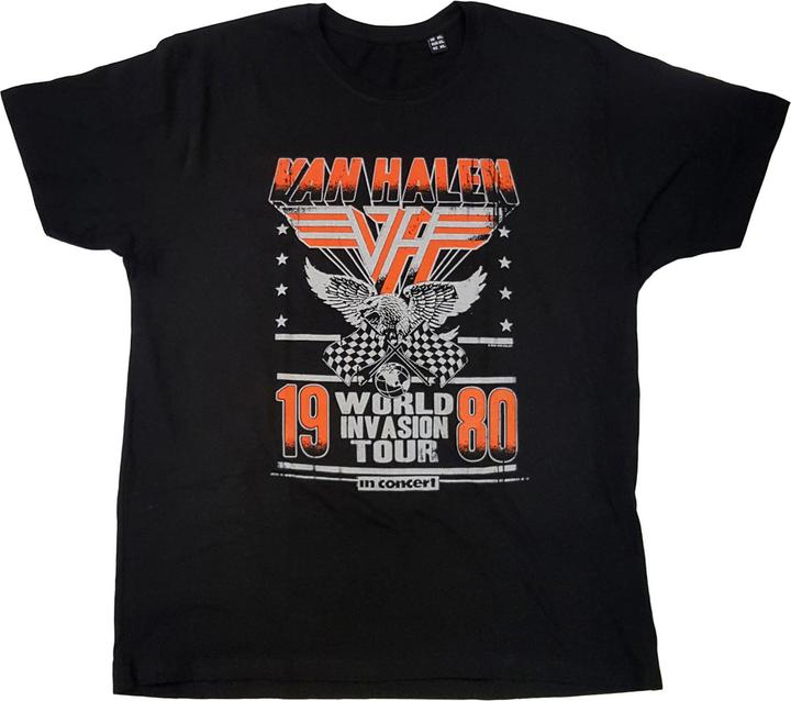 Actual product image Van Halen Invasion Tour 80 (XXL)