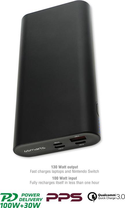 Actual product image 4smarts Enterprise 2 (20000 mAh, 130 W, 74 Wh)
