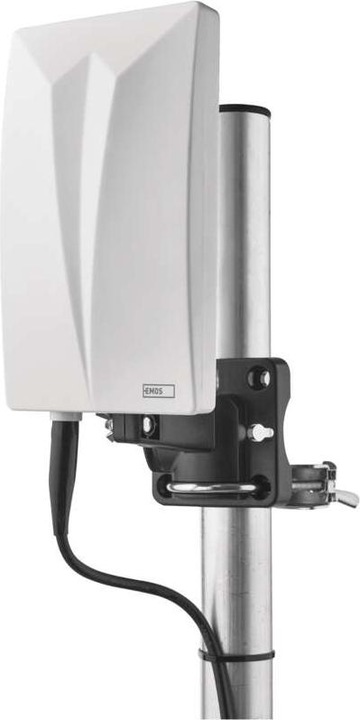 Image du produit Emos Antenne universelle VILLAGE CAMP-V400, DVB-T2, FM, DAB, filtre LTE/4G/5G (DVB-T2, DVB-T, DAB+)