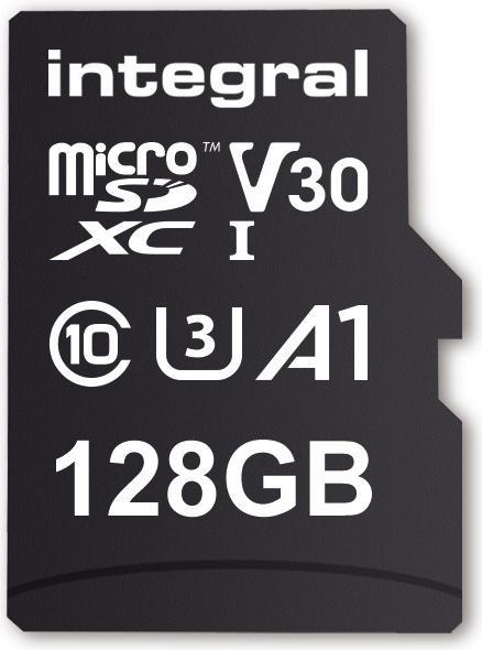 Produktbild INMSDX128G-100V30 (128 GB, microSDXC, U3, UHS-I)