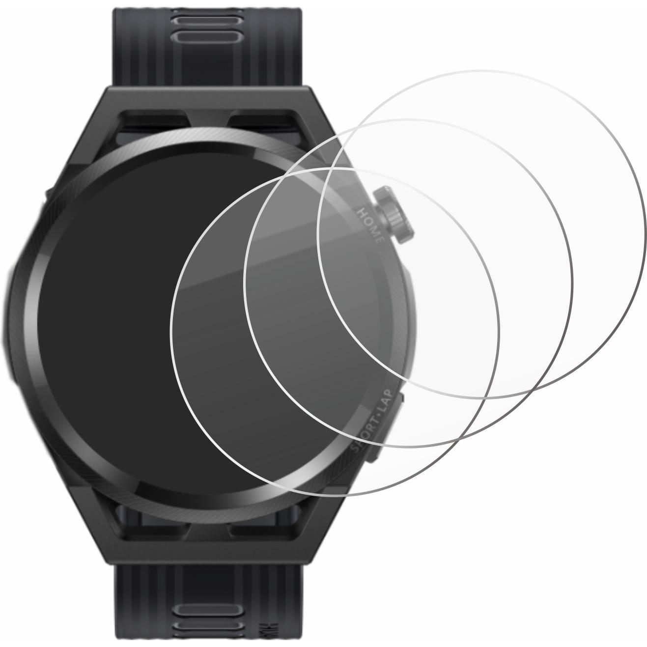 Thumbnail - Savvies Panzerglas Hartglas Displayschutz, Smartwatch Schutzfolie, Transparent