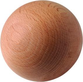 Actual product image Erzi Woodroller fascia ball, natural, 10 cm, beech, 400 g