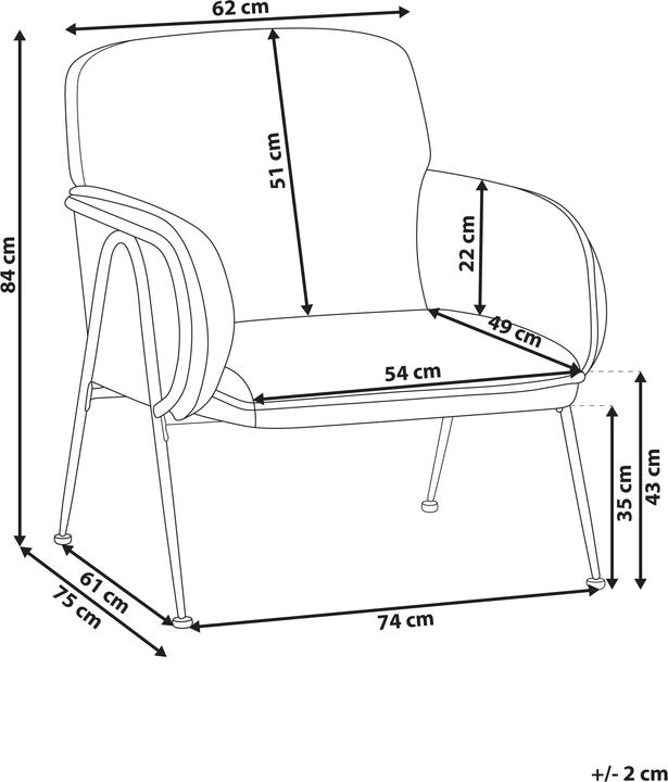 Produktbild Beliani Trysnes
