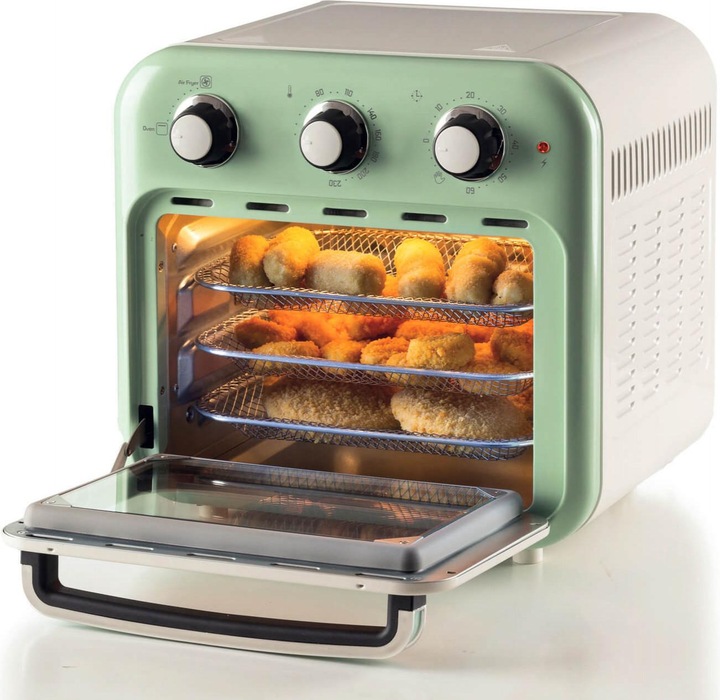 Productafbeelding Ariete Vintage Air Fryer Mini Oven groen
