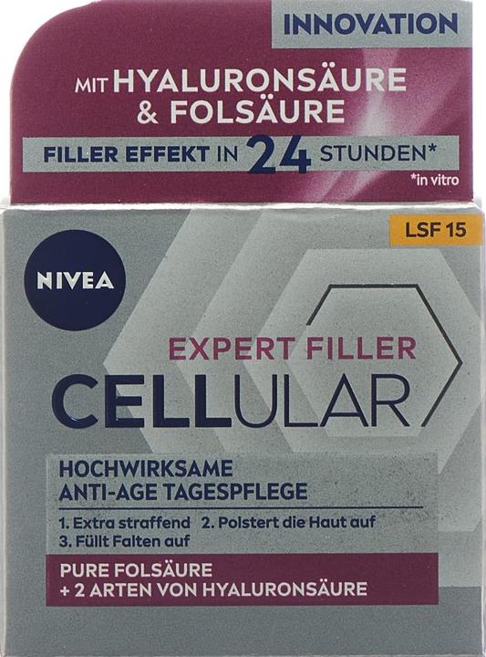 Image du produit NIVEA Cellular Expert Filler Anti-Age Tagespflege LSF 15 (50 ml, Crème de jour, SPF 15)