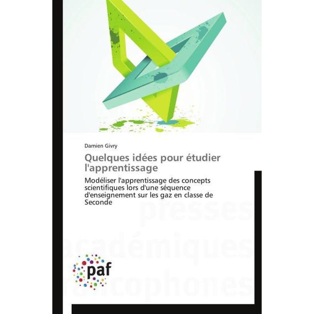 Quelques idées pour étudier l'apprentissage, Schulbücher