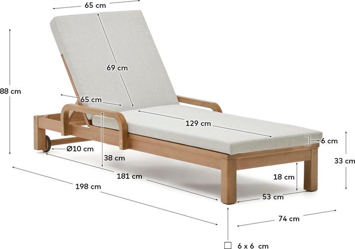 Produktbild Kave Home Sonsaura (74 cm)