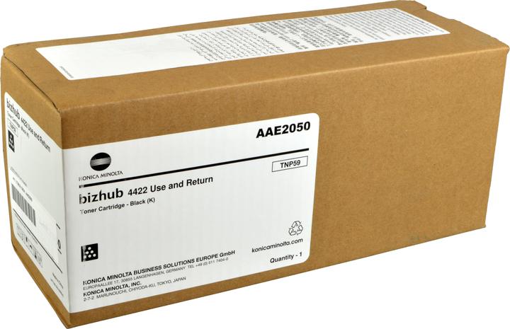 Produktbild Konica Minolta Minolta TNP59 - Schwarz - Original - Tonerpatrone (BK)