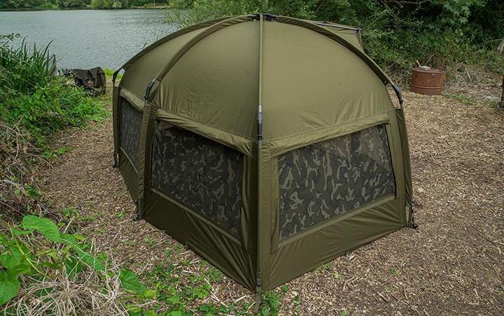 Image du produit Fox Ven-Tec Frontier X Bivvy - Tente - Kaki - 260 x 198.5 x 140 - Kaki (Auvent, 14 kg, 1 personne)