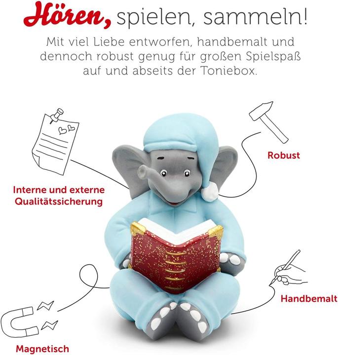 Actual product image Tonies Benjamin the flower - The fairytale night at the zoo (German)