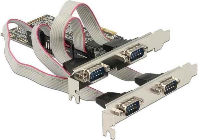 Image du produit Delock Carte 4 x série PCI Express