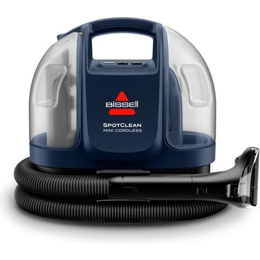 Bissell SpotClean Mini Cordless, Pulitore a umido, Nero, Blu