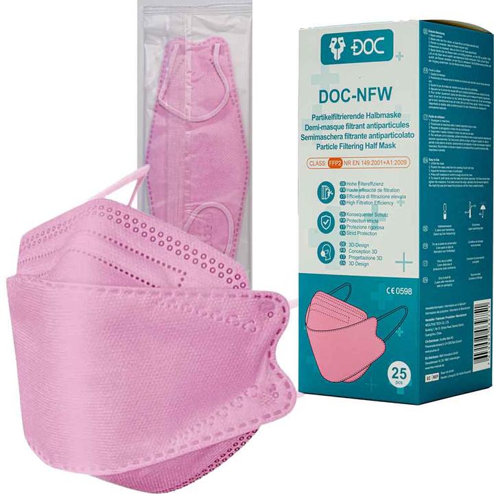Actual product image DOC FFP2 masks NFW (FFP2, 25 x)