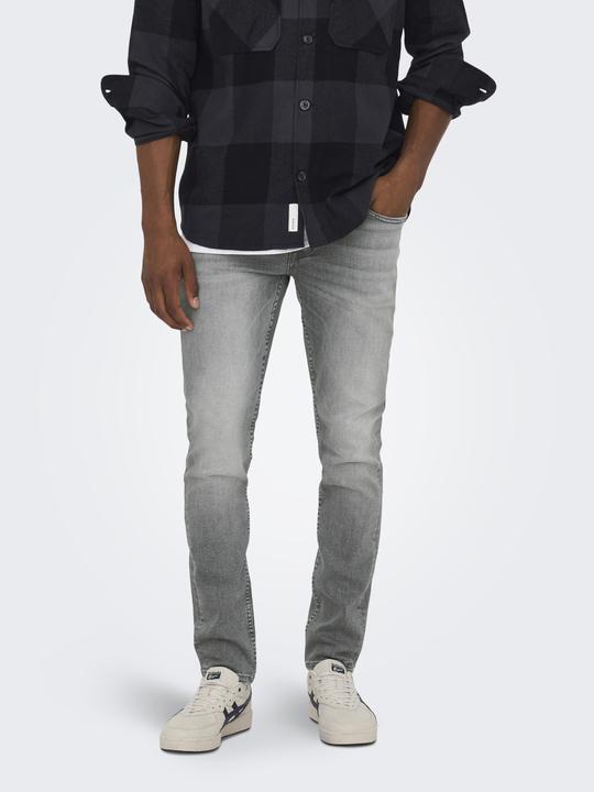 Produktbild Only & Sons ONSLOOM SLIM GREY NOOS Slim Fit Jeans (W29/L34)