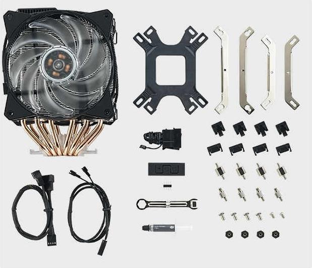 Actual product image Cooler Master MasterAir MA620P RGB (165 mm)
