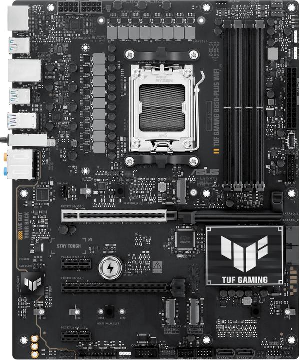 Actual product image ASUS TUF Gaming B850-Plus Wifi (AM5, AMD B850, ATX)