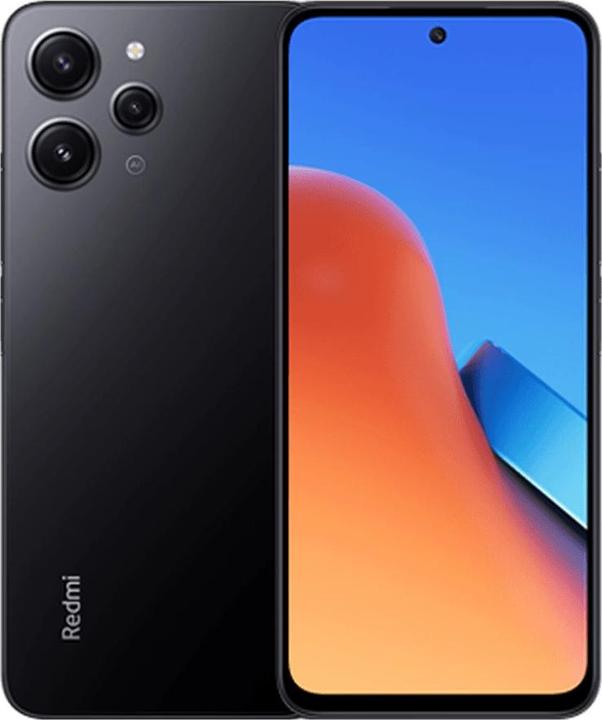 Produktbild Xiaomi Redmi 12 (256 GB, Midnight Black, 6.79", Hybrid Dual SIM, 50 Mpx, 4G)
