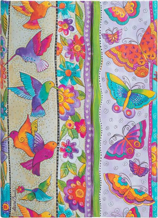 Image du produit Paperblanks Carnet de notes Créations ludiques 13 x 18 cm, vierge (13 x 18 cm, Blanc, Couverture rigide)