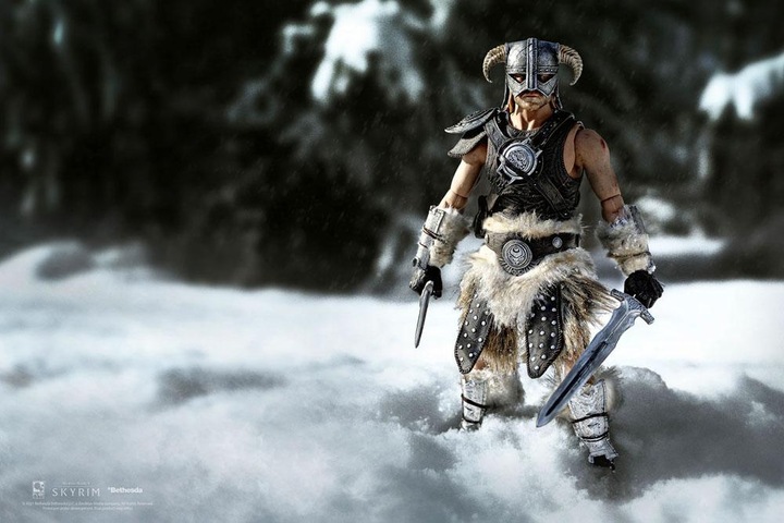 Produktbild Purearts The Elder Scrolls V: Skyrim - Deluxe Dragonborn 1:6 Scale Figure