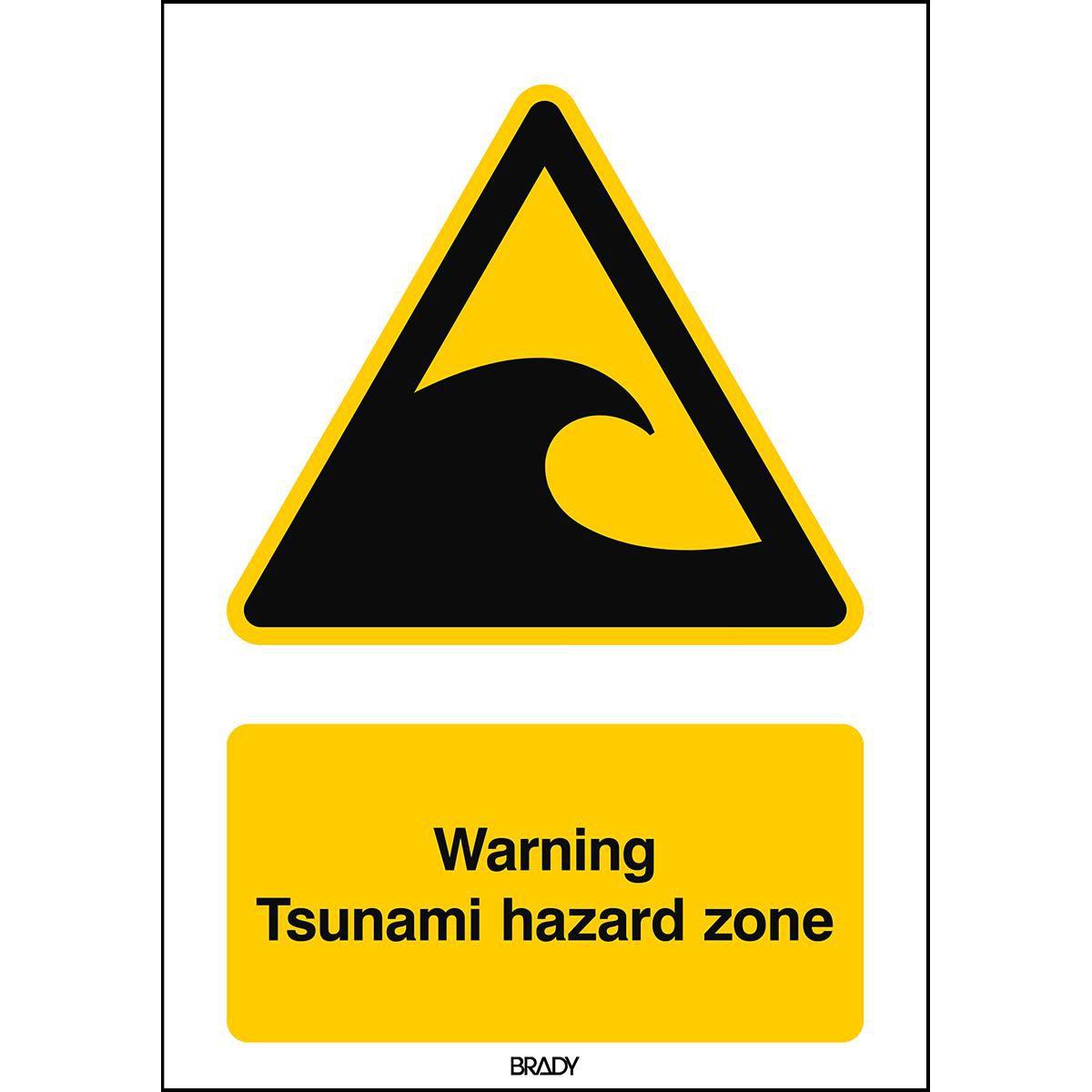 Brady, Sicherheitskennzeichnung, ISO Safety Sign - Warning