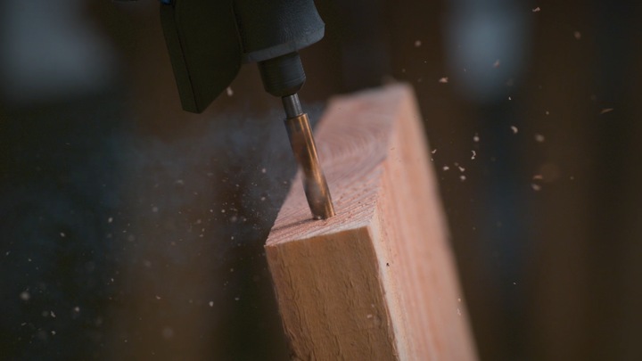 Immagine prodotto Dremel Set di punte per legno Ø 3.0 / 4.0 / 5.0 / 6.0 mm (4 pezzi) (3, 4, 5, 6 mm)