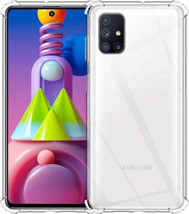 Produktbild Screenguard Samsung Galaxy M51 Hülle Crystal Soft Airbag Bumper (Samsung Galaxy M51)