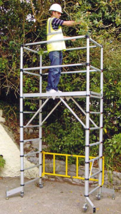 Produktbild Tegum Teleskop-Gerüst (Stehleiter, 140 cm)