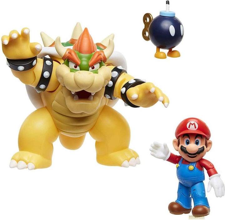 Image du produit Jakks Pacific World of Nintendo: Mario vs. Bowser Lava Battle