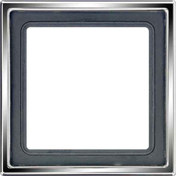Actual product image JUNG Mounting frame 5f chr glz LS / LS 990 GCR2985