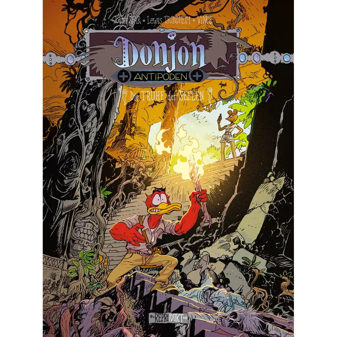 Donjon Antipoden +10.001, Belletristik von Vince, Ulrich Pröfrock, Lewis Trondheim, Joann Sfar