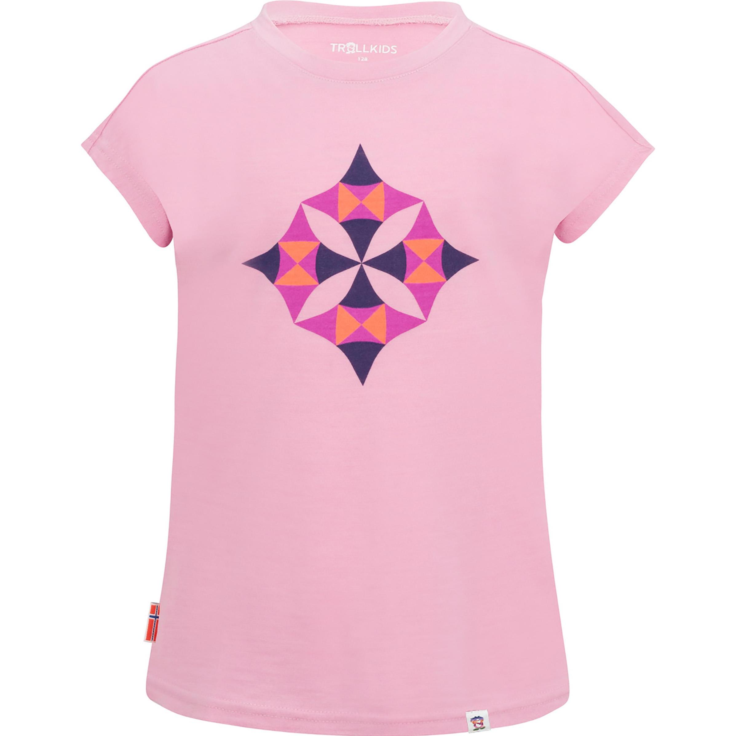 Trollkids, Mädchen, Shirt, Girl's Sandefjord T, Rosa, (128)