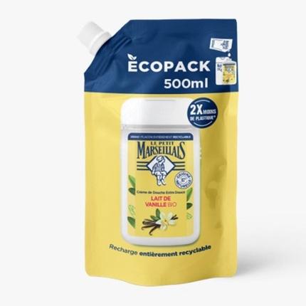 Immagine prodotto Le Petit Marseillais Duschcreme Nachfüllbeutel Vanille 500 ml (500 ml)