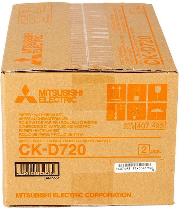 Actual product image Mitsubishi Electric CK-D 720 15x20 cm 2x 200 prints (15 x 20 cm, 400 pcs.)